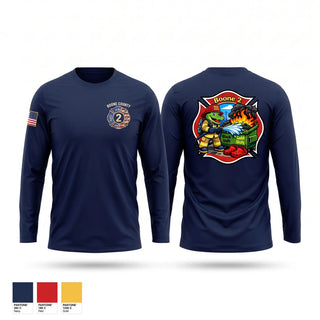 Long Sleeve Performance Shirt, Boone 2, Fire Department, Teamtime, Team time, sublimation, custom sports apparel, team uniforms, spirit wear, spiritwear, sports uniforms, custom shirts, team store, custom team store, fundraiser sports, apparel fundraiser