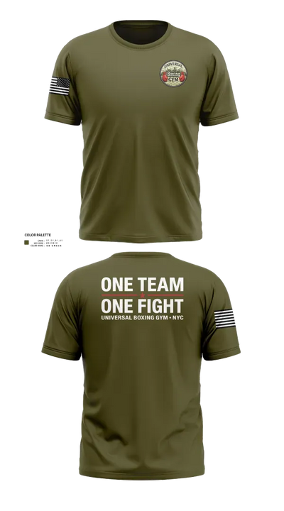 Universal Boxing Gym 90874123 Short Sleeve Performance Shirt - 22