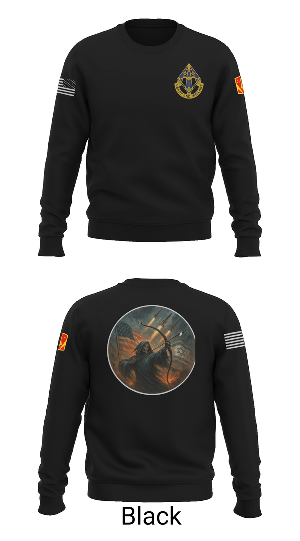 Crew Neck Sweatshirt, HHB, 31st ADA BDE, , Teamtime, Team time, sublimation, custom sports apparel, team uniforms, spirit wear, spiritwear, sports uniforms, custom shirts, team store, custom team store, fundraiser sports, apparel fundraiser