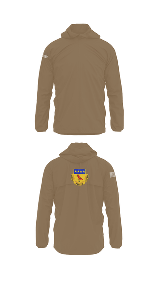 Windbreaker, Alpha BTRY 2/138th FA, National Guard, Teamtime, Team time, sublimation, custom sports apparel, team uniforms, spirit wear, spiritwear, sports uniforms, custom shirts, team store, custom team store, fundraiser sports, apparel fundraiser