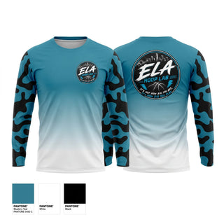 Long Sleeve Performance Shirt, ELA hoopers, Women's Basketball, Teamtime, Team time, sublimation, custom sports apparel, team uniforms, spirit wear, spiritwear, sports uniforms, custom shirts, team store, custom team store, fundraiser sports, apparel fundraiser