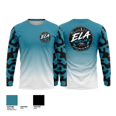 ELA hoopers Long Sleeve Performance Shirt - 1