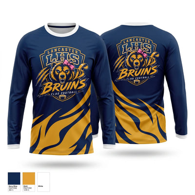 Lancaster Bruins Long Sleeve Performance Shirt - 2