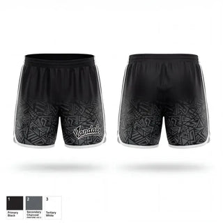 Athletic Shorts With Pockets, Midwest Vandals, Baseball, Teamtime, Team time, sublimation, custom sports apparel, team uniforms, spirit wear, spiritwear, sports uniforms, custom shirts, team store, custom team store, fundraiser sports, apparel fundraiser