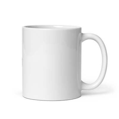 Octagon 77339412 White Glossy Mug - Medium