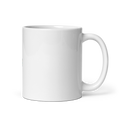 Octagon 77339412 White Glossy Mug - Large