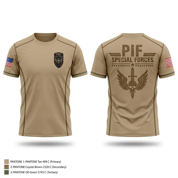 Short Sleeve Performance Shirt, PIF, Army, Teamtime, Team time, sublimation, custom sports apparel, team uniforms, spirit wear, spiritwear, sports uniforms, custom shirts, team store, custom team store, fundraiser sports, apparel fundraiser