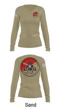 7th Squadron, Sixth Cavalry Regiment 24299123 Women's Long Sleeve V-neck Shirt - 97