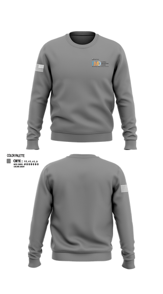 Crew Neck Sweatshirt, King County Facilities Management, , Teamtime, Team time, sublimation, custom sports apparel, team uniforms, spirit wear, spiritwear, sports uniforms, custom shirts, team store, custom team store, fundraiser sports, apparel fundraiser