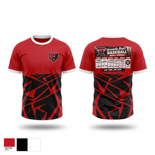 Football Jersey, Greenville Bears, Baseball, Teamtime, Team time, sublimation, custom sports apparel, team uniforms, spirit wear, spiritwear, sports uniforms, custom shirts, team store, custom team store, fundraiser sports, apparel fundraiser