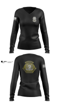 Annapolis Police Crisis Negotiation Team 60572038 Women's Long Sleeve V-neck Shirt - 2