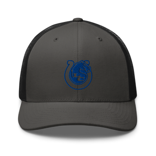 Lodi Colts Football and Cheer 11351906 Retro Trucker Hat | Yupoong 6606