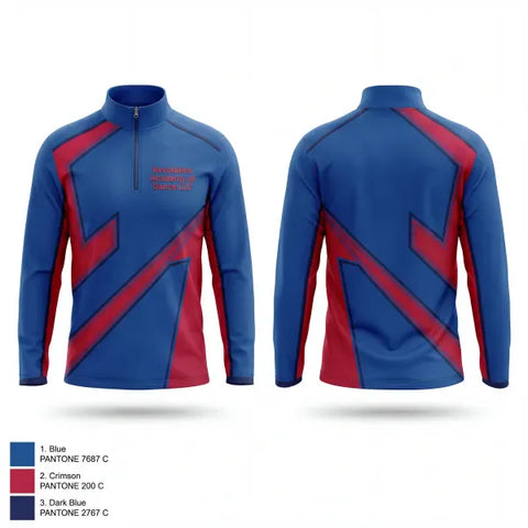Quarter Zip Jacket, Revolution Academy of Dance LLC, , Teamtime, Team time, sublimation, custom sports apparel, team uniforms, spirit wear, spiritwear, sports uniforms, custom shirts, team store, custom team store, fundraiser sports, apparel fundraiser