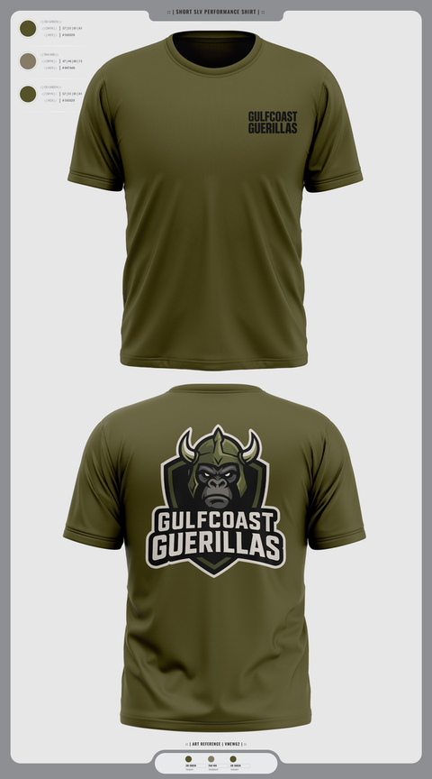 Old School Cotton Feel Shirt, Gulfcoast Guerillas, , Teamtime, Team time, sublimation, custom sports apparel, team uniforms, spirit wear, spiritwear, sports uniforms, custom shirts, team store, custom team store, fundraiser sports, apparel fundraiser