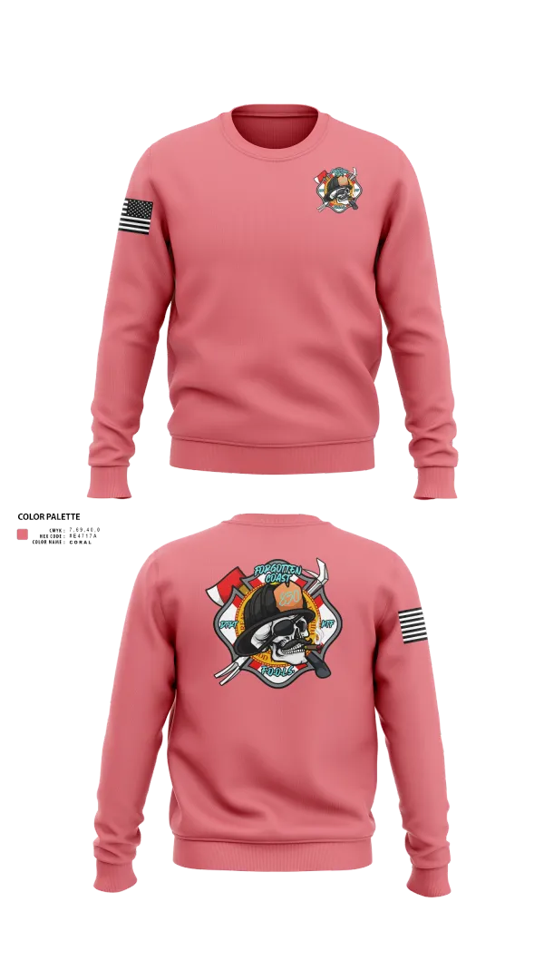 Crew Neck Sweatshirt, Forgotten Coast F.O.O.L.S., , Teamtime, Team time, sublimation, custom sports apparel, team uniforms, spirit wear, spiritwear, sports uniforms, custom shirts, team store, custom team store, fundraiser sports, apparel fundraiser