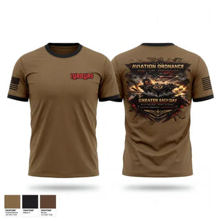 Old School Cotton Feel Shirt, Aviation Ordinance AAO CH.69, Navy, Teamtime, Team time, sublimation, custom sports apparel, team uniforms, spirit wear, spiritwear, sports uniforms, custom shirts, team store, custom team store, fundraiser sports, apparel fundraiser