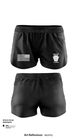 Ranger Panties, Snipers 1-109Snipers 1-109, National Guard, Teamtime, Team time, sublimation, custom sports apparel, team uniforms, spirit wear, spiritwear, sports uniforms, custom shirts, team store, custom team store, fundraiser sports, apparel fundraiser