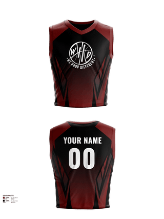 Mens Basketball Jersey, We Hoop Different, Men's Basketball, Teamtime, Team time, sublimation, custom sports apparel, team uniforms, spirit wear, spiritwear, sports uniforms, custom shirts, team store, custom team store, fundraiser sports, apparel fundraiser