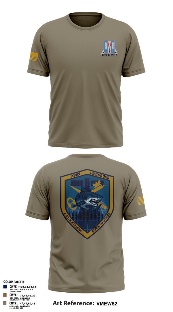 Short Sleeve Performance Shirt, Alpha Company, 205th MI BN, Army, Teamtime, Team time, sublimation, custom sports apparel, team uniforms, spirit wear, spiritwear, sports uniforms, custom shirts, team store, custom team store, fundraiser sports, apparel fundraiser