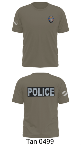 Old School Cotton Feel Shirt, Winslow Police Department, Police, Teamtime, Team time, sublimation, custom sports apparel, team uniforms, spirit wear, spiritwear, sports uniforms, custom shirts, team store, custom team store, fundraiser sports, apparel fundraiser