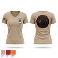 HHC 1-114 Women's Short Sleeve V-neck Shirt - 1