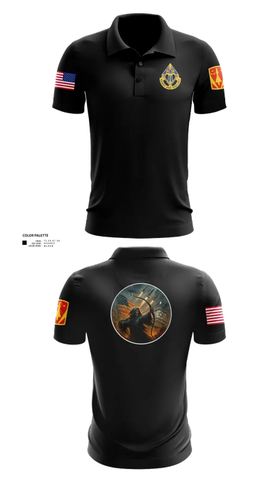 HHB, 31st ADA BDE 93964777 Short Sleeve Performance Polo - 21