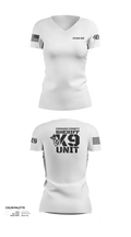 Chisago County K9 Unit 88074556 Women's Short Sleeve V-neck Shirt - 113