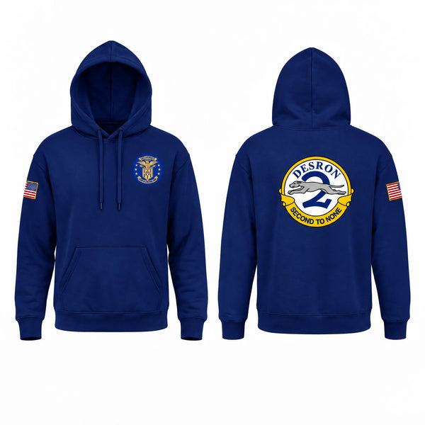 Hoodie, USS LAWRENCE (DDG-4), Navy, Teamtime, Team time, sublimation, custom sports apparel, team uniforms, spirit wear, spiritwear, sports uniforms, custom shirts, team store, custom team store, fundraiser sports, apparel fundraiser