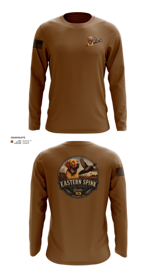 Long Sleeve Performance Shirt, Eastern Spink Guide Service, , Teamtime, Team time, sublimation, custom sports apparel, team uniforms, spirit wear, spiritwear, sports uniforms, custom shirts, team store, custom team store, fundraiser sports, apparel fundraiser
