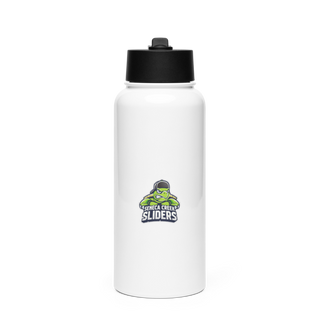 Seneca Creek Sliders Stainless Steel Water Bottle with a Straw Lid