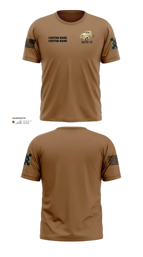 Old School Cotton Feel Shirt, 319th TC, , Teamtime, Team time, sublimation, custom sports apparel, team uniforms, spirit wear, spiritwear, sports uniforms, custom shirts, team store, custom team store, fundraiser sports, apparel fundraiser