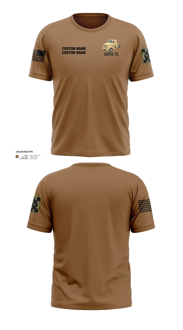 Old School Cotton Feel Shirt, 319th TC, , Teamtime, Team time, sublimation, custom sports apparel, team uniforms, spirit wear, spiritwear, sports uniforms, custom shirts, team store, custom team store, fundraiser sports, apparel fundraiser