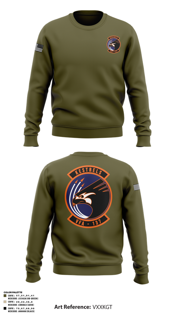 Crew Neck Sweatshirt, Kestrels, Navy, Teamtime, Team time, sublimation, custom sports apparel, team uniforms, spirit wear, spiritwear, sports uniforms, custom shirts, team store, custom team store, fundraiser sports, apparel fundraiser