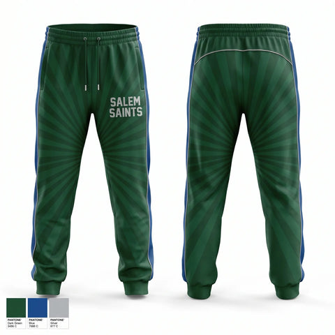 Sweatpants, Salem Saints, Spirit Store, Teamtime, Team time, sublimation, custom sports apparel, team uniforms, spirit wear, spiritwear, sports uniforms, custom shirts, team store, custom team store, fundraiser sports, apparel fundraiser