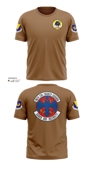 Old School Cotton Feel Shirt, 786th CES, Air Force, Teamtime, Team time, sublimation, custom sports apparel, team uniforms, spirit wear, spiritwear, sports uniforms, custom shirts, team store, custom team store, fundraiser sports, apparel fundraiser