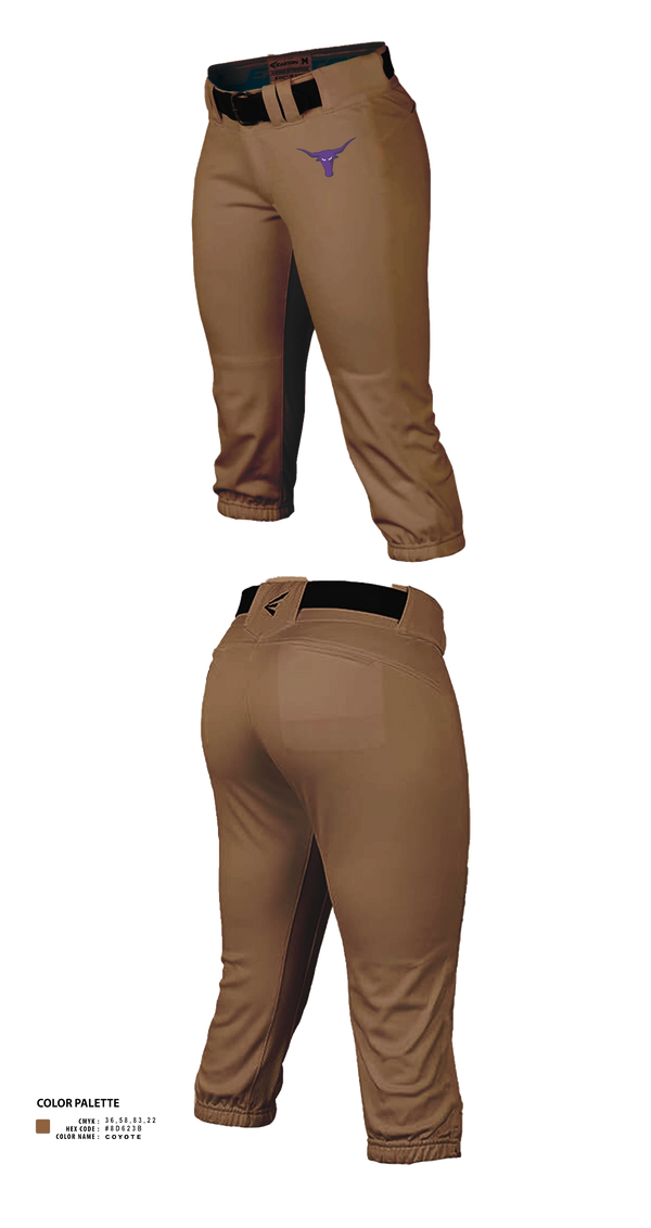 Softball Pants, Longhorns, Softball, Teamtime, Team time, sublimation, custom sports apparel, team uniforms, spirit wear, spiritwear, sports uniforms, custom shirts, team store, custom team store, fundraiser sports, apparel fundraiser