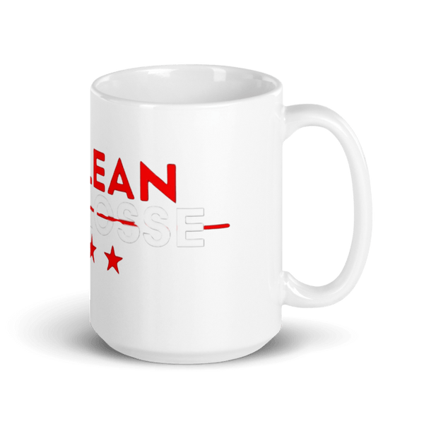 McLean Lacrosse 4222759 White Glossy Mug - Small