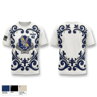 Old School Cotton Feel Shirt, Linden 42, Police, Teamtime, Team time, sublimation, custom sports apparel, team uniforms, spirit wear, spiritwear, sports uniforms, custom shirts, team store, custom team store, fundraiser sports, apparel fundraiser