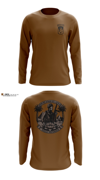 Long Sleeve Performance Shirt, a-co 1-157, Army, Teamtime, Team time, sublimation, custom sports apparel, team uniforms, spirit wear, spiritwear, sports uniforms, custom shirts, team store, custom team store, fundraiser sports, apparel fundraiser