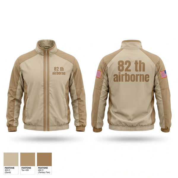 Windbreaker, 82 th airborne, Army, Teamtime, Team time, sublimation, custom sports apparel, team uniforms, spirit wear, spiritwear, sports uniforms, custom shirts, team store, custom team store, fundraiser sports, apparel fundraiser