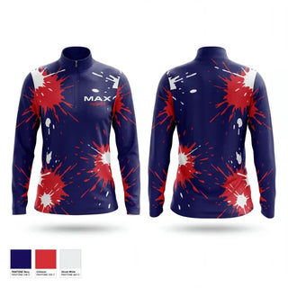 Quarter Zip Jacket, MAX Fastpitch, Softball, Teamtime, Team time, sublimation, custom sports apparel, team uniforms, spirit wear, spiritwear, sports uniforms, custom shirts, team store, custom team store, fundraiser sports, apparel fundraiser