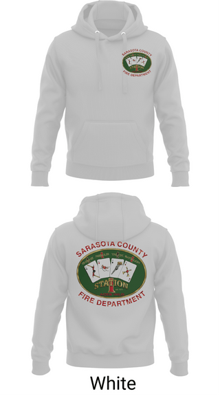 Hoodie, Sarasota county fire dept sta 1, Fire Department, Teamtime, Team time, sublimation, custom sports apparel, team uniforms, spirit wear, spiritwear, sports uniforms, custom shirts, team store, custom team store, fundraiser sports, apparel fundraiser