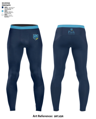 Park National Bank Pelotonia Compression Leggings - 5