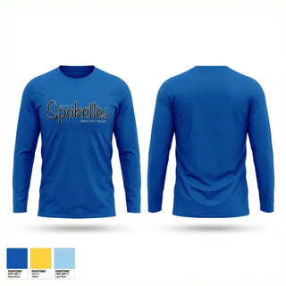 Long Sleeve Performance Shirt, New Mexico Spokettes Racing Team, Spirit Store, Teamtime, Team time, sublimation, custom sports apparel, team uniforms, spirit wear, spiritwear, sports uniforms, custom shirts, team store, custom team store, fundraiser sports, apparel fundraiser