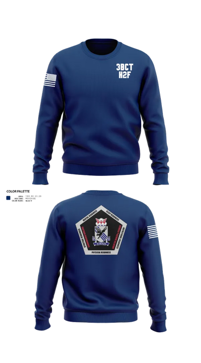 3BCT H2F 56762054 Crew Neck Sweatshirt - 102