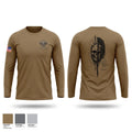 1st marines recon Long Sleeve Performance Shirt - 1