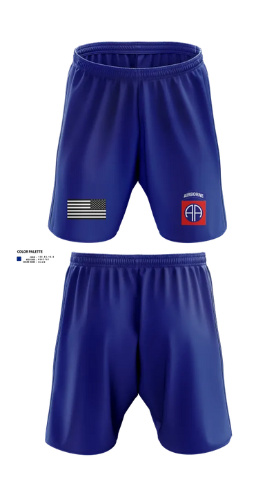82d ABN DIV 72745716 Athletic Shorts With Pockets - 100