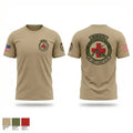 1-120th IN Crimson 57847034 Old School Cotton Feel Shirt - 1