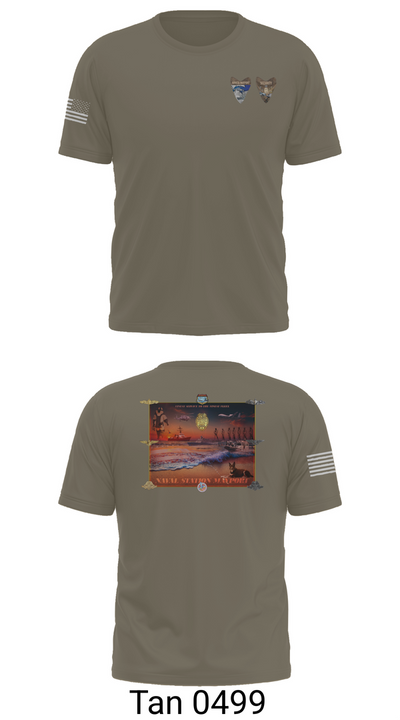 NAVSTA MAYPORT SECURITY 9551014 Short Sleeve Performance Shirt - 72
