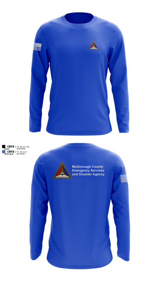 Long Sleeve Performance Shirt, McDonough County, Fire Department, Teamtime, Team time, sublimation, custom sports apparel, team uniforms, spirit wear, spiritwear, sports uniforms, custom shirts, team store, custom team store, fundraiser sports, apparel fundraiser